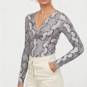 Snakeskin Bodysuit